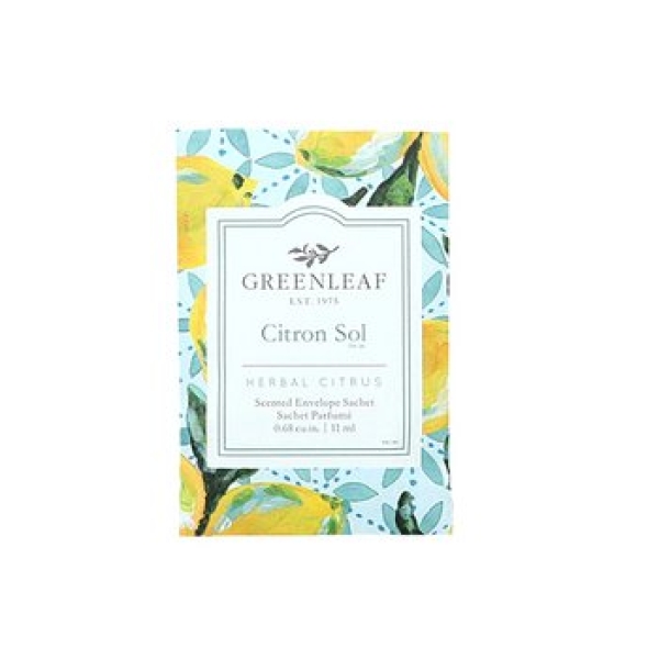 Greenleaf - Duftsachet Small - Citron Sol